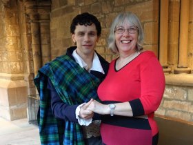With Lord Byron
